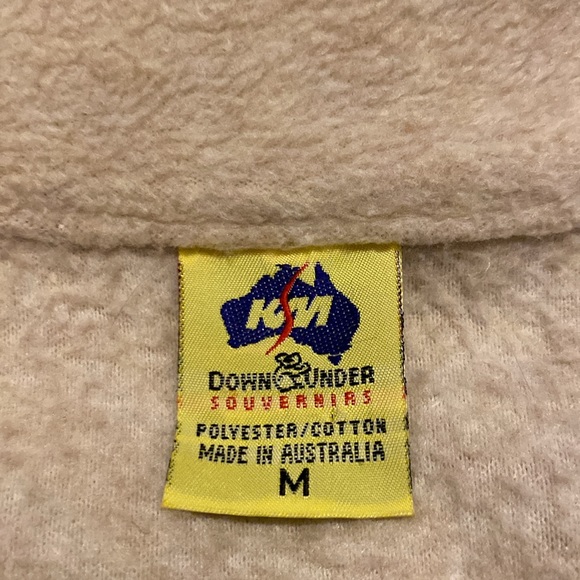 KM Down Under Souvenirs Full Zip Fleece Jacket - Picture 5 of 6